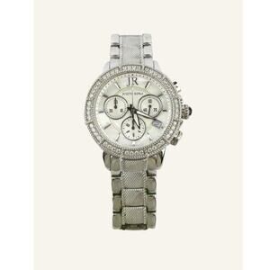 Vintage Judith Ripka Steel Chronograph Womens Watch